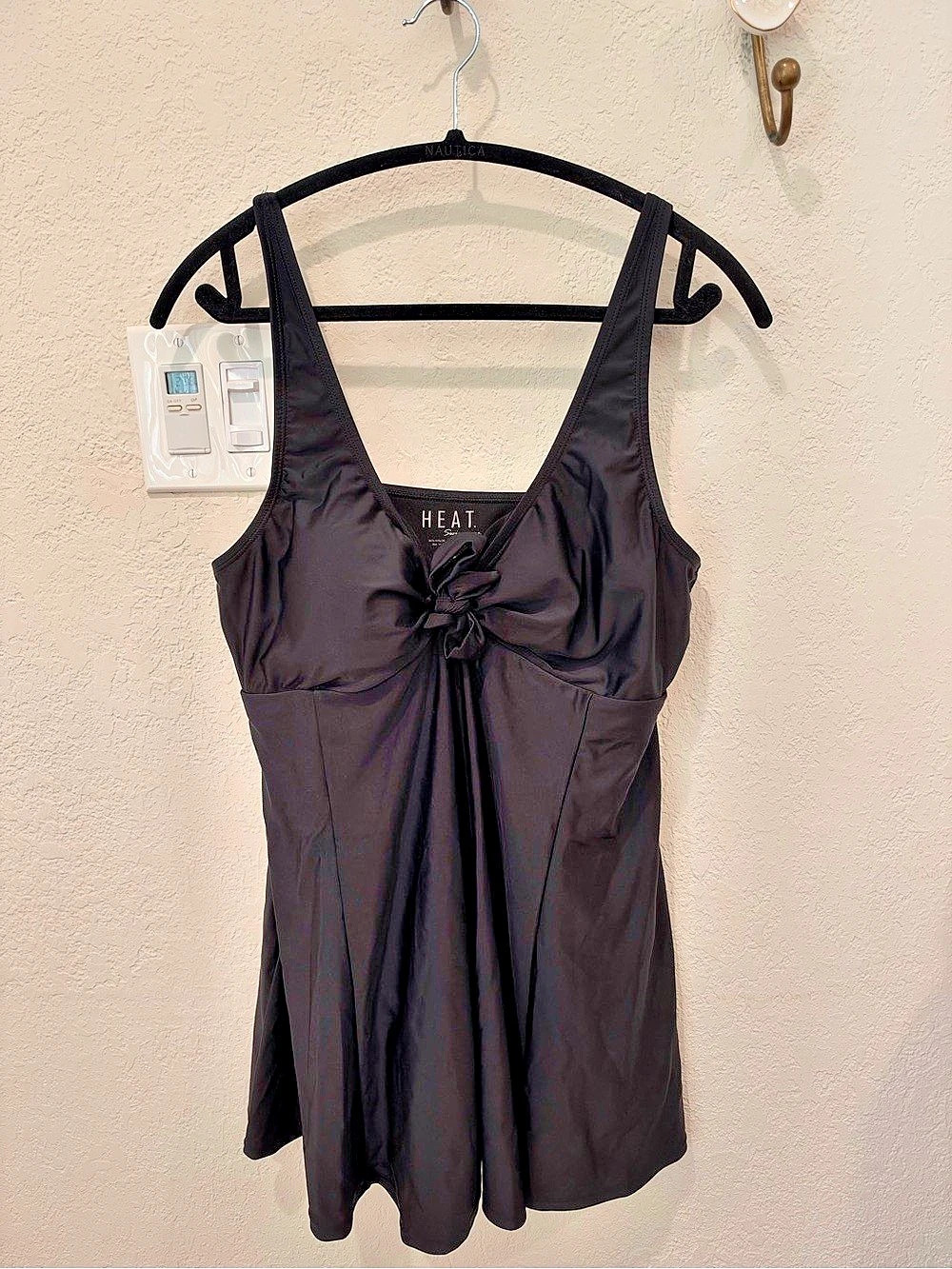 HEAT Swimwear Solutions Black Size 18W NWT